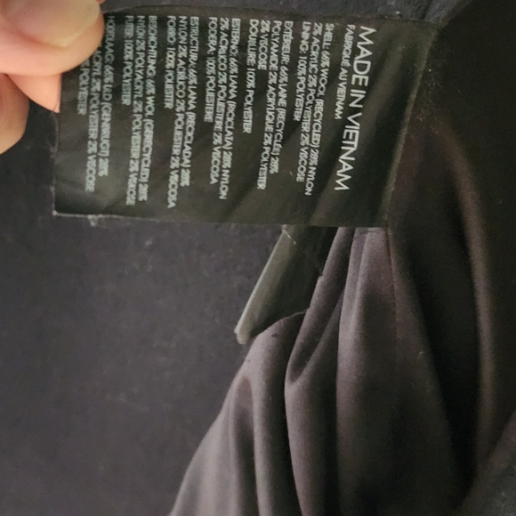 Club monaco cahndisse black coat - Picture 5 of 6